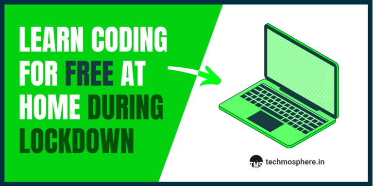 Learn programming for free during lockdown at home